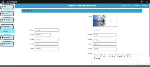 基于ssm vue基于技术的招聘网站系统设计与开发